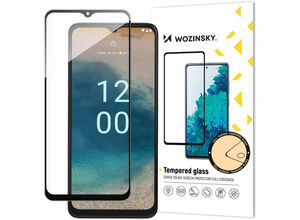 9145576275023 - - Full Glue Tempered Glass Gehärtetes Glas kompatibel mit Nokia G22 9H Vollbildabdeckung mit schwarzem Rahmen