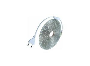 9148380614323 - Komplettes LED-Streifen-Set 10 Meter 220 V wasserdichtes Silikon IP68 kaltweiß 6000 °K SMD5050 60 LEDs m – kein Transformator erforderlich