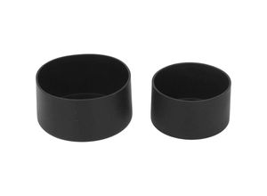 9183864071513 - Eting - 2Pcs Silikon Bumper Boot schützende Wasserflasche unten Hülse schwarz