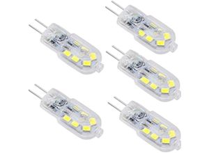 9302366290486 - G4 led 3W Glühbirne 200LM AC DC12V 25W äquivalente Halogenglühlampe Weiß 6000K smd 2835 LED-Glühbirne 360 Abstrahlwinkel für