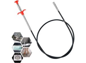 9302366306828 - Memkey - 160 cm flexibler Greifer mit Klauen für Arbeiten in engen Räumen Abflussschlange zum Aufnehmen von Haaren Abfällen und sogar wichtigen