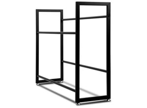 9305309293230 - Vingo - Getränkekistenregal Regal für Getränkekisten Bierkistenregal Getränkekisten aus Metall 2 Stück 105x32x85cm