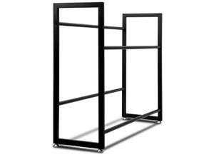 9305309293254 - Vingo - Getränkekistenregal Regal für Getränkekisten Bierkistenregal Getränkekisten aus Metall 3 Stück 105x32x85cm