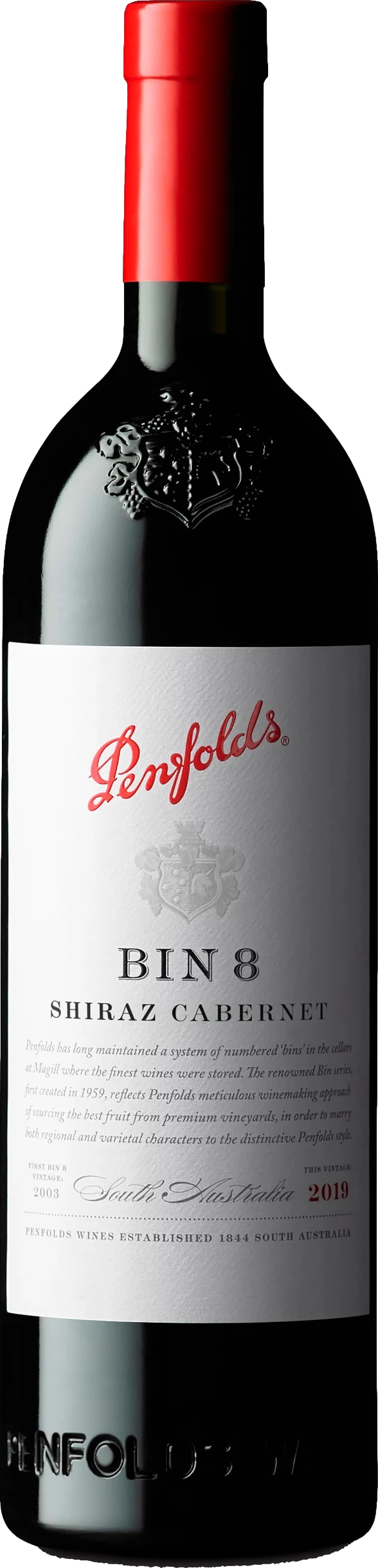 9310297652815 - Bin 8 Shiraz Cabernet 2017 - 75cl