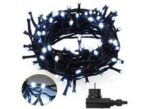 9311835560029 - Swanew - 30M 300 led Lichterkette 8 Lichtmodi Wasserdicht Party Garten Beleuchtung Innen Außen Weihnachten Hochzeit Deko Kaltweiß