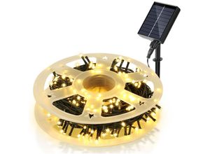 9311835580430 - Solar Lichterkette Lichtschlauch LED Lichterkette LED Lichtervorhang Party Garten Innen Außen Deko Weihnachtsbeleuchtung 100M 1000LEDs Warmweiß