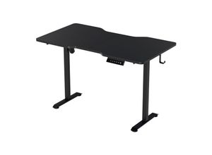 9311835903987 - Höhenverstellbarer Schreibtisch mit Desktop 120x60cm Ergonomischer Tischplatte mit Memory-Steuerung Schwarz - Swanew