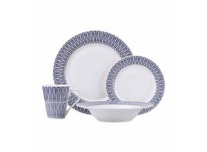 9315121830186 - MAXWELL & WILLIAMS Geschirr-Set 16-teilig blau