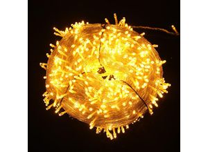 9322443016327 - CCYKXA 10M 100Leds Multifunktions-Lichterkette Weihnachtslichterkette mit Fotoclip wasserdichte Beleuchtung für Vorhangdekoration Garten