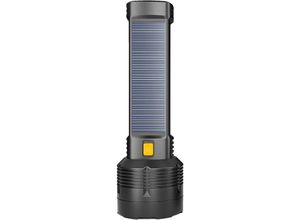 9322443018697 - CCYKXA Camping-Taschenlampen mit hoher Helligkeit – solarbetriebene LED-Taschenlampe Solarlaterne mit großer Reichweite für draußen Zuhause Camping