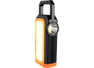 9322443018932 - CCYKXA Solar-Taschenlampe Solar-Camping-Laterne tragbare LED-Camping-Laterne Wasserdichte Outdoor-Laterne blendendes Licht für Stromausfälle