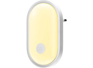 9322443393299 - LED-Nachtlicht Steckdose mit Touch-Steuerung Nachtlampe mit Dämmerungssensor und einstellbarer Helligkeit Kinder-Nachtlicht für Babyzimmer