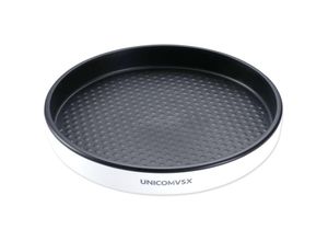 9322443395453 - 25 x 25 x 4 cm schwarzes Gewürzregal Küchendrehteller drehbares Lazy Susan-Tablett 360° drehbares Gewürzregal drehbarer Organizer für Gewürze und