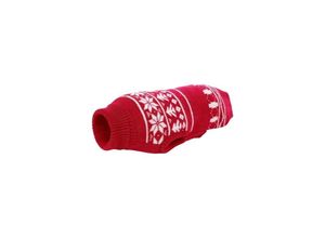 9322443396160 - Csparkv - 26 x 24 x 05 cm Weihnachts-Hundepullover Weihnachts-Hundekostüm Winterpullover Strickpullover mit Schneeflockenmuster Hundepullover