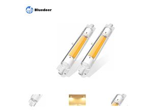 9324504610925 - 2 Stück R7S LED 118 mm dimmbar 20 W natürliches Weiß 4500 K flimmerfrei lineare LED-Glühbirne R7S 118 mm ersetzt Halogenlampe Bluedeer