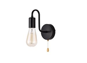 9328851037152 - Vintage-Wandleuchte E27-Standardfassung industrielle Innenwandleuchte Retro-Metalllampe mit Schalter für Wohnzimmer Schlafzimmer Industrie-Dekor