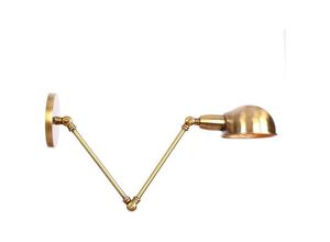 9328851046161 - Industrielle Retro-Wandleuchte mit verstellbarem Schwenkarm Retro-Wandleuchte flexibler Arm und goldfarbener Metalllampenschirm 9328851046161 - Industrielle Retro-Wandleuchte mit verstellbarem Schwenkarm Retro-Wandleuchte flexibler Arm und goldfarbener Metalllampenschirm