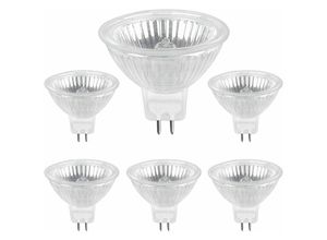 9328867011771 - Halogenlampe GU53 50 W 12 V 800 lm Warmweiß 2700 K dimmbar MR16-Halogen-Spot-Glühbirne 6er-Pack