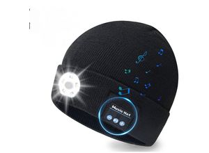 9328867013331 - Originelles Geschenk für Männer originelle Weihnachtsgeschenkidee Bluetooth-Mütze für Männer mit LED Mütze für Männer Frauen Geschenk für Papa