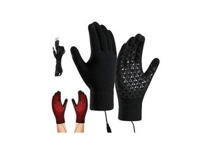 9328867026249 - Beheizbare Handschuhe USB Beheizte Handschuhe Winterhandschuhe Herren Damen Winterhand Warme Handschuhe Touchscreen Handschuhe Zum Stricken Für