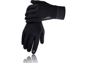 9328867026362 - Winter Thermo-Handschuhe Herren Damen Touchscreen Anti-Rutsch Winddicht Handschuhe Kaltes Wetter Handschuhe zum Autofahren Radfahren Skifahren