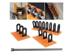 9328867112423 - Auto-Dellen-Entfernungsset robuste Auto-Dellen-Entfernungswerkzeuge Klebelaschen zur Karosserie-Dellenentfernung für lackfreie