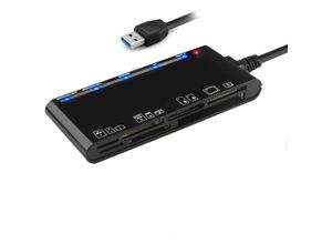 9328867117534 - Multifunktions-USB 30 CF XD MS SD TF-Kartenleser 7-in-1-USB-Kartenleser Fabrikgroßhandel