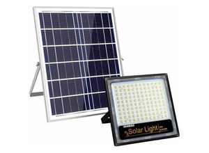 9328867142024 - 100 W LED-Solar-Flutlicht Solar-Außen-Gartenstrahler Kunststoff-Modell Haushalt neue Landschaft superhelles wasserdichtes Induktionslicht 1