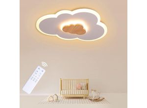 9328867147876 - Cloud LED-Deckenlampe 26 W LED-Deckenleuchte 500 mm x 369 mm x 50 mm dimmbar mit Fernbedienung 3000 K – 6000 K moderne weiße Deckenlampen für 9328867147876 - Cloud LED-Deckenlampe 26 W LED-Deckenleuchte 500 mm x 369 mm x 50 mm dimmbar mit Fernbedienung 3000 K – 6000 K moderne weiße Deckenlampen für