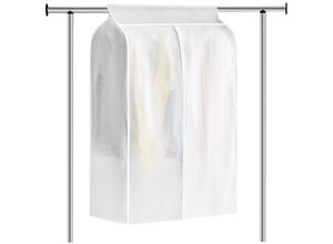 9328867150661 - 80 50 120 cm Kleiderschrank-Kleiderhülle transparente mottensichere Kleiderhülle staubdichte Kleiderhülle Garderobenhülle für Hemden Anzüge Mäntel