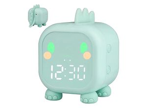 9328867974021 - Kinder Lichtwecker Dinosaurier Wecker Sonnenaufgangssimulator Wake Up Kinderwecker mit Timer Snooze Schlaftrainer Wecker Digital für Mädchen Jungen