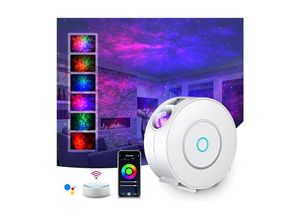 9328867984334 - LED WIFI Sternenhimmel Projektor Smart Nachtlicht 3D Galaxy Sternenprojektor Lampe Kinder Erwachsense mit RG Dimming Stimmenkontrolle WiFi