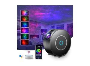 9328867984341 - LED Alexa Sternenhimmel Projektor Smart Nachtlicht 3D Galaxy Sternenprojektor Lampe Kinder Erwachsense mit RG Dimming Stimmenkontrolle WiFi