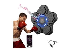 9328867986420 - Music Bluetooth Boxing Machine Smart Bluetooth Boxmaschine mit Musik LED Elektronische Musik Boxmaschine Boxing Machine Wandmontage 9 Boxen-Modi