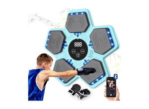 9328867986611 - Musik-Boxmaschine Wandmontage intelligentes Bluetooth Musikboxen Eltern-Kind-Spiele für Kinder Modes Boxing Wall and Musicpunch Counting Mode