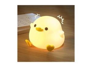 9328867990915 - LED Nachtlicht KinderNachtlicht süße Tiere DoDo Duck Kawaii Silikon Stilllicht Kinder Nachtlicht Dimmbar Touch USB Lampe für Babyzimmer Stillen