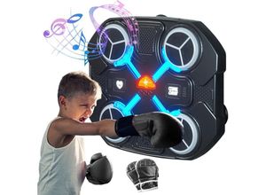 9328872111428 - Bluetooth Smart Music Boxing Machine an der Wand montiertes Smart Boxing Target USB-Aufladung Boxtrainingsausrüstung Geschenke für Kinder und