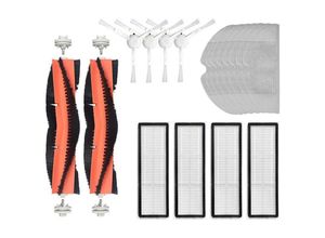 9328872339815 - 18 Stück für Dreame Bot L10 Pro Roboter-Staubsauger Bürste Filter Tuch
