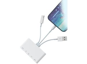 9328872349296 - 5-in-1-Multifunktions-Hub-Konverter für Apple Android-Handy-OTG-Laptop-Kartenleser