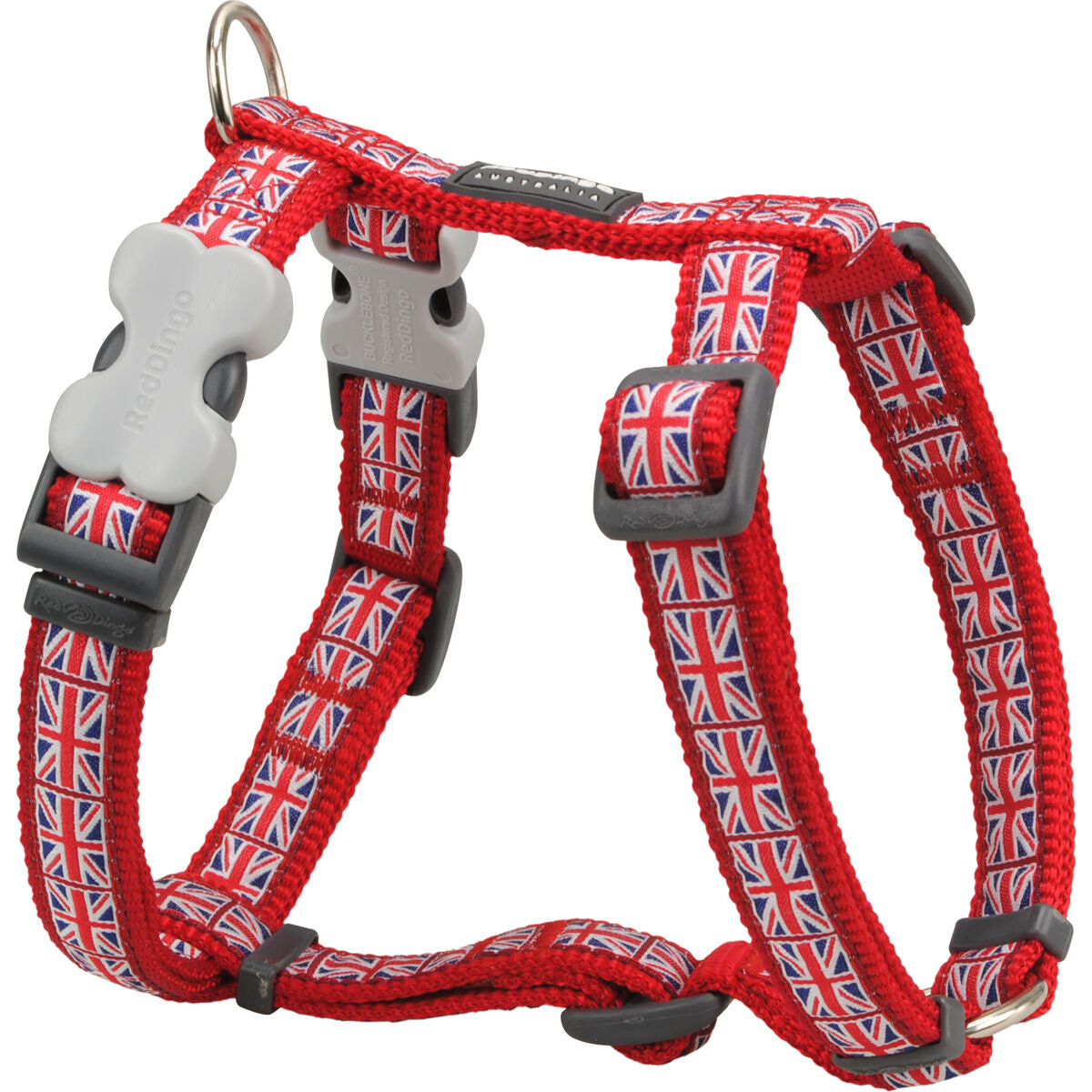 9330725051416 - Hundegeschirr STYLE UNION JACK FLAG 45-66 cm Rot 36-59 cm 9330725051416 - Hundegeschirr STYLE UNION JACK FLAG 45-66 cm Rot 36-59 cm