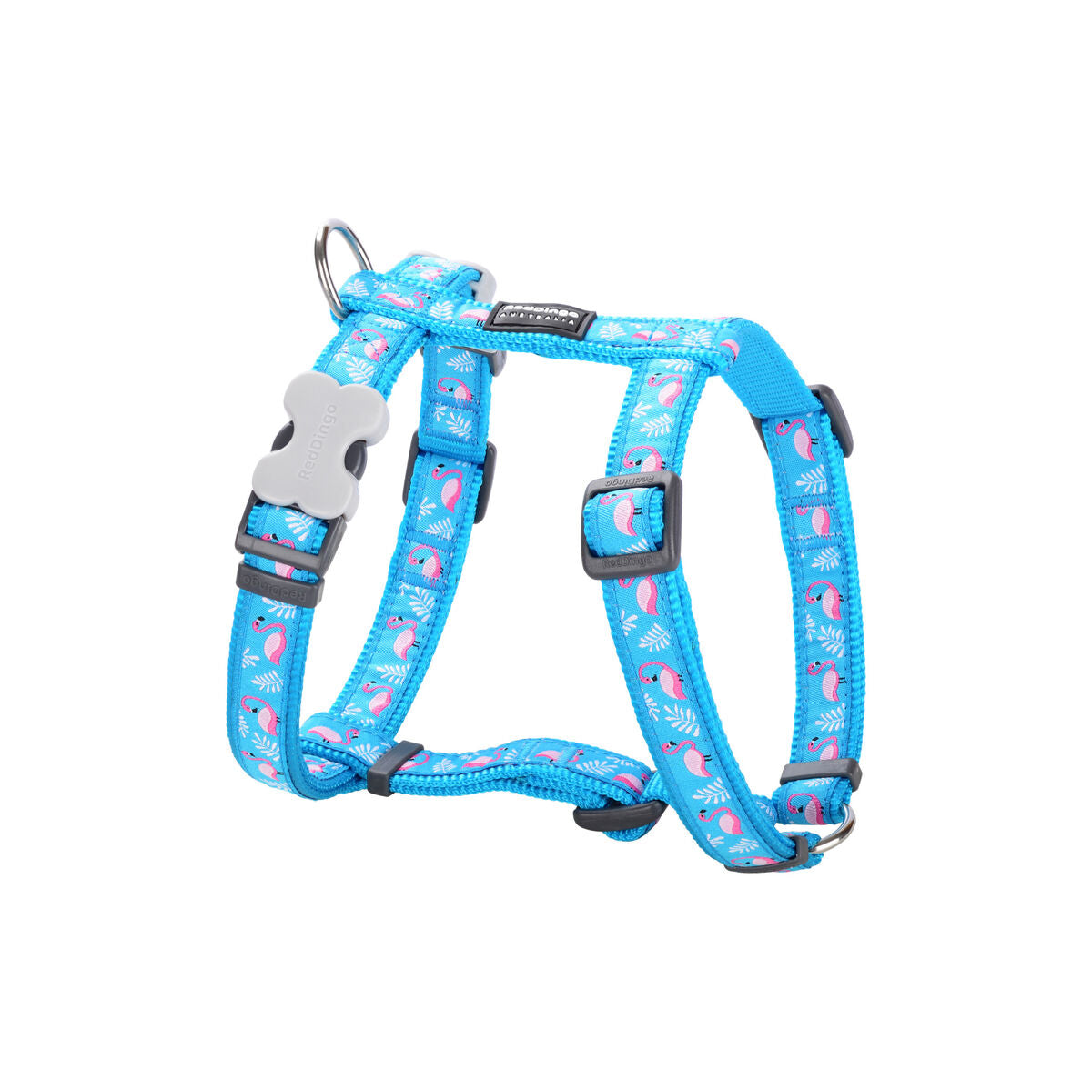 9330725080270 - Hundegeschirr STYLE FLAMINGO 36-54 cm türkis 30-48 cm 9330725080270 - Hundegeschirr STYLE FLAMINGO 36-54 cm türkis 30-48 cm