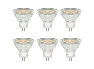 9333272001996 - Longziming - Pack GU4 led 3W Spot-Glühbirne Warmweiß 3000K entspricht 20W 30W Halogenlampe 300LM ac dc 12V-24V 120° Strahl nicht dimmbar mit