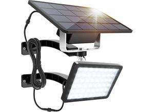 9333272003662 - 1000 Lumen leistungsstarkes Solarlicht für den Außenbereich Solar-LED-Flutlicht mit 5000-mAh-Akku mit großer Kapazität kontinuierliche Beleuchtung