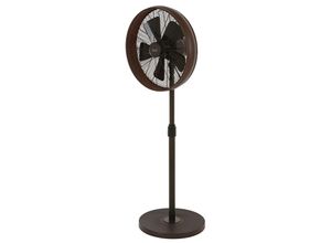 9333509138075 - Beacon Lighting Standventilator Breeze 122cm runder Fuß bronze