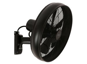 9333509138150 - Lucci AIR BK Wandventilator (Ø x H) 410 mm x 460 mm Gehäusefarbe (Details) Schwarz