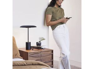 9333509139508 - LED-Tischleuchte SMITH mit USB Port schwarz 600 lm kaiserkraft