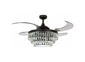 9333509143970 - Beacon Deckenventilator mit Licht Fanaway Veil schwarz leise