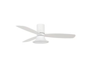 9333509151777 - Lucci AIR Flusso LED Deckenventilator EEK F (A - G) (Ø x H) 132 cm x 330 mm Flügelfarbe Weiß Gehäusefarbe (Details) Weiß