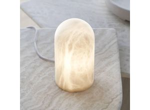 9333509192701 - Beacon Tischlampe Panton Alabaster-Stein weiß Höhe 175 cm