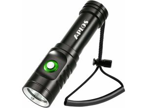 9334712895335 - AP01 1050 Lumen Tauchbrenner 3-Modi Taschenlampe IPX8 wasserdichte Unterwasser Tauchlampe Unterwasser 100 m wasserdicht mit Akku und Ladegerät